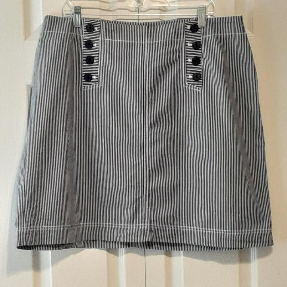 Talbots Woman's Striped Skirt 16W